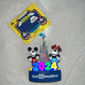 2024 Celebration Disney Mickey and Minnie Ornament Walt Disney World